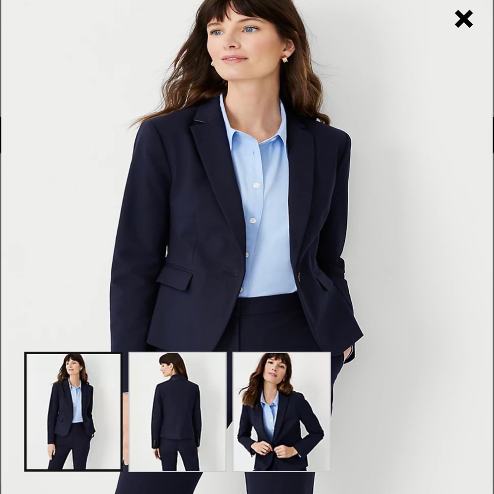 Ann Taylor navy suit
